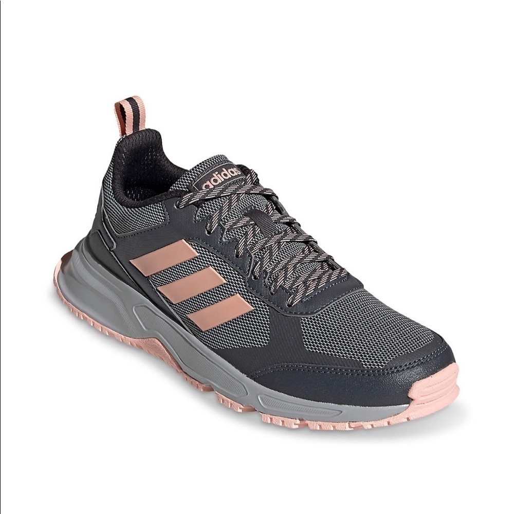 ADIDAS ROCKADIA TRAIL RUNNING SHOE SZ 9 PINK/GREY